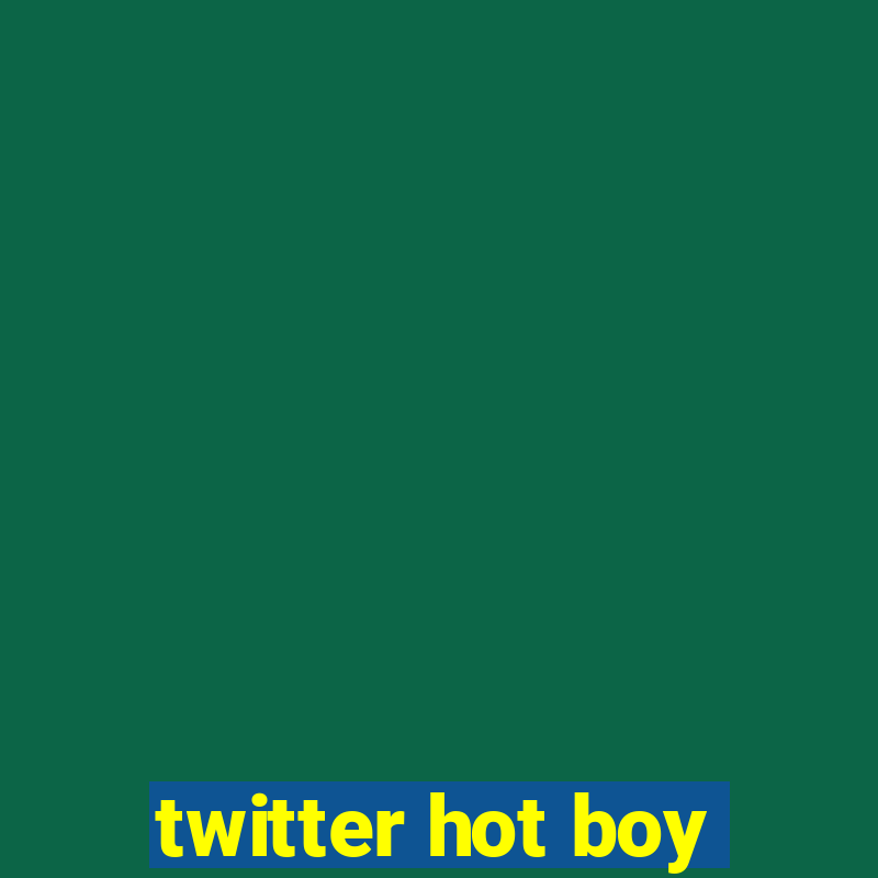 twitter hot boy